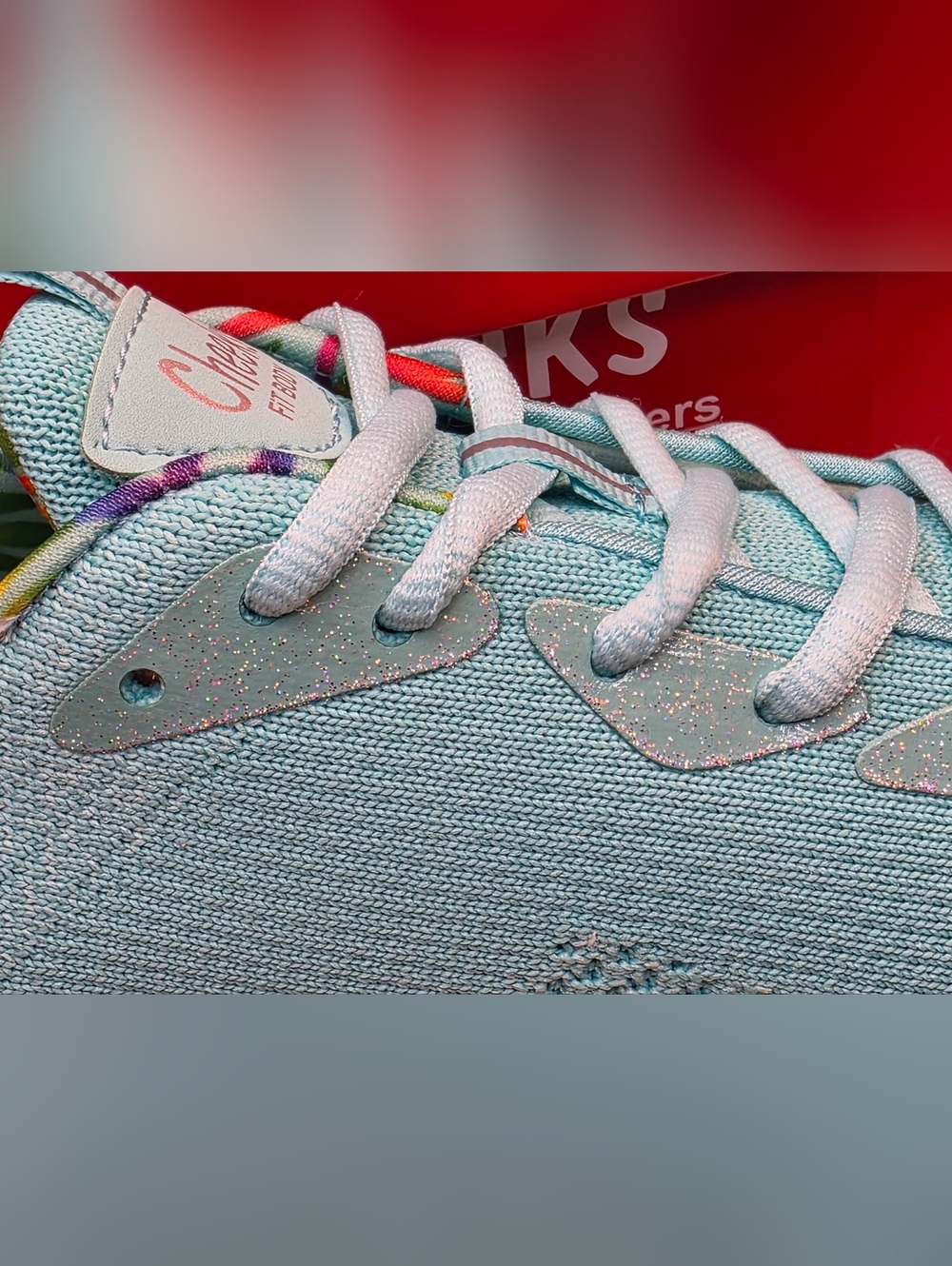 Tony Little Cheeks Multi Sport Gel Trainers Aqua Blue/Teal/Multi Size 8.5 - Picture 12 of 16